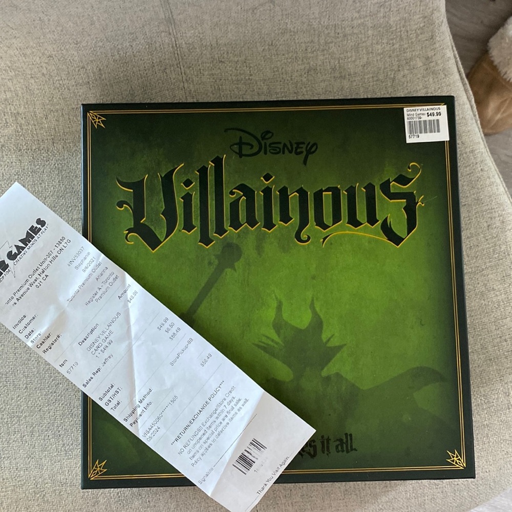 Disney villains game